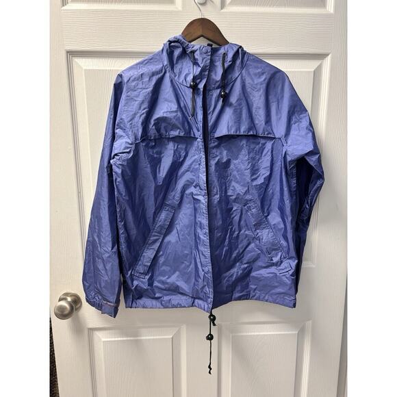 Eddie Bauer Purple And Teal Rain Coat size M - Picture 1 of 5